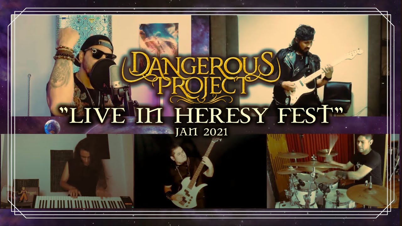 DANGEROUS  PROJECT- LIVE IN HERESY FEST 4 EDICION