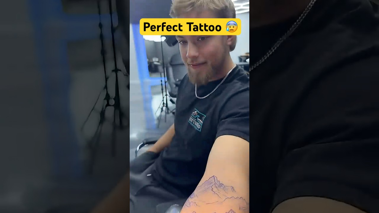 First tattoo gone wrong. #tattoos #trend #bts #tattooartist #explore #viralshort