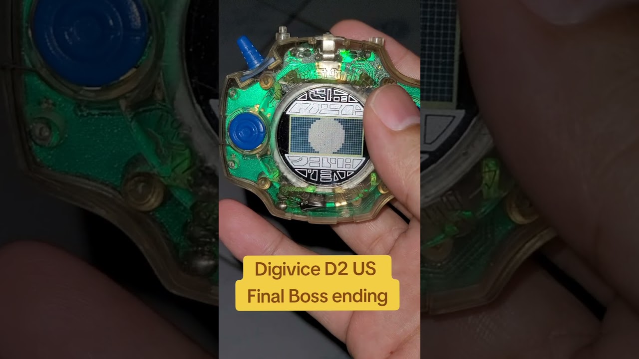 Digivice D2 US Final Boss ending