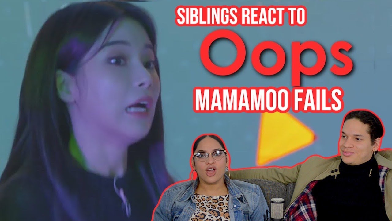 Siblings react to MAMAMOO failing their own songs (and it's very funny) REACTION | FEATURE FRIDAY ✌