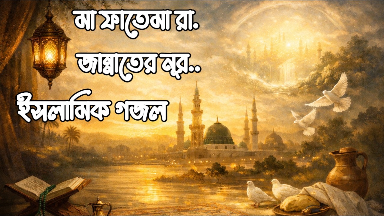 মা ফাতেমা রা , জান্নাতের নূর। নিউ ইসলামিক গজল। Ma Fatema Ra, Jannater Nur, New Islamic Gojol