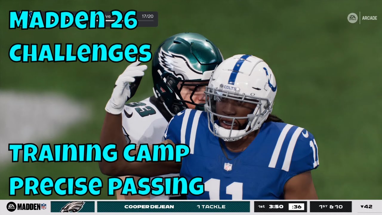 Madden NFL 26 Training Camp &ndash;Basic Drills: Precise Passing Walkthrough
