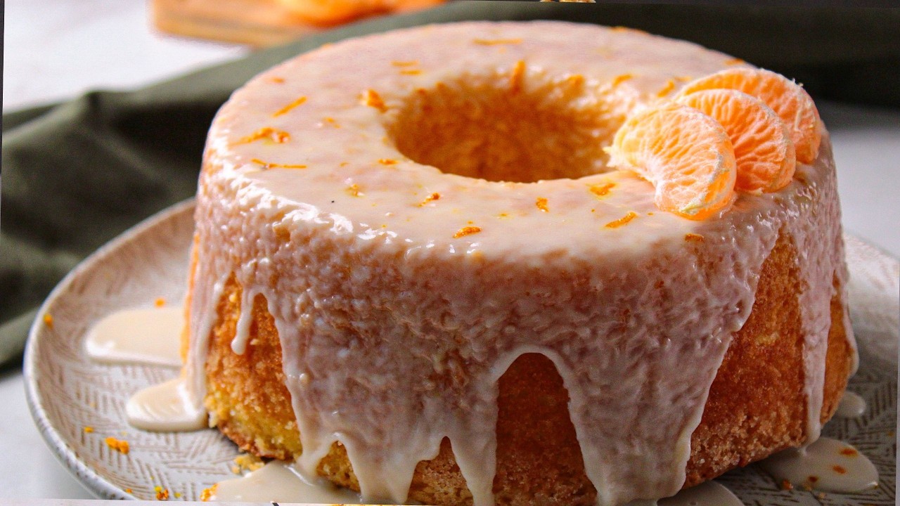BOLO DE TANGERINA | BERGAMOTA | MEXIRICA | FOFINHO E SIMPLES DE FAZER
