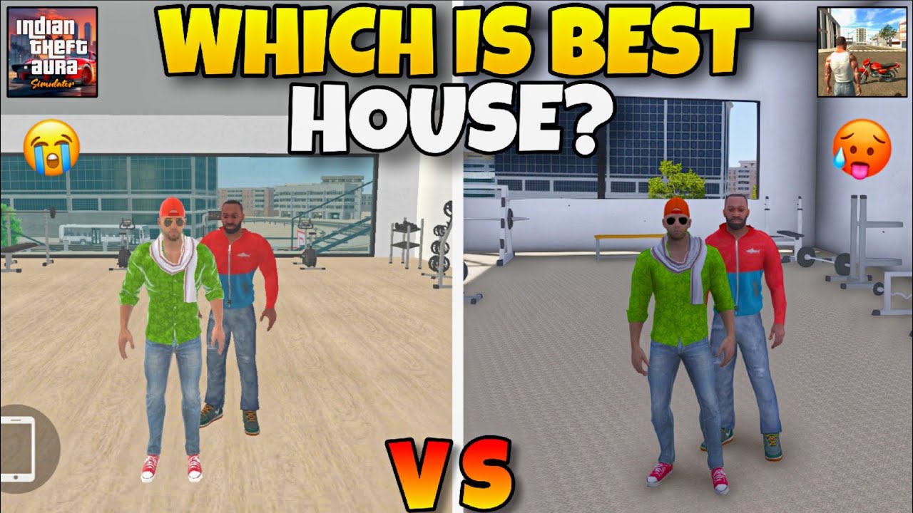 Indian Theft Auto Vs Indian Bikes Driving 3D 😱 Which is Best House?🤔 Indian Theft Auto Snow Mode🤩 #1