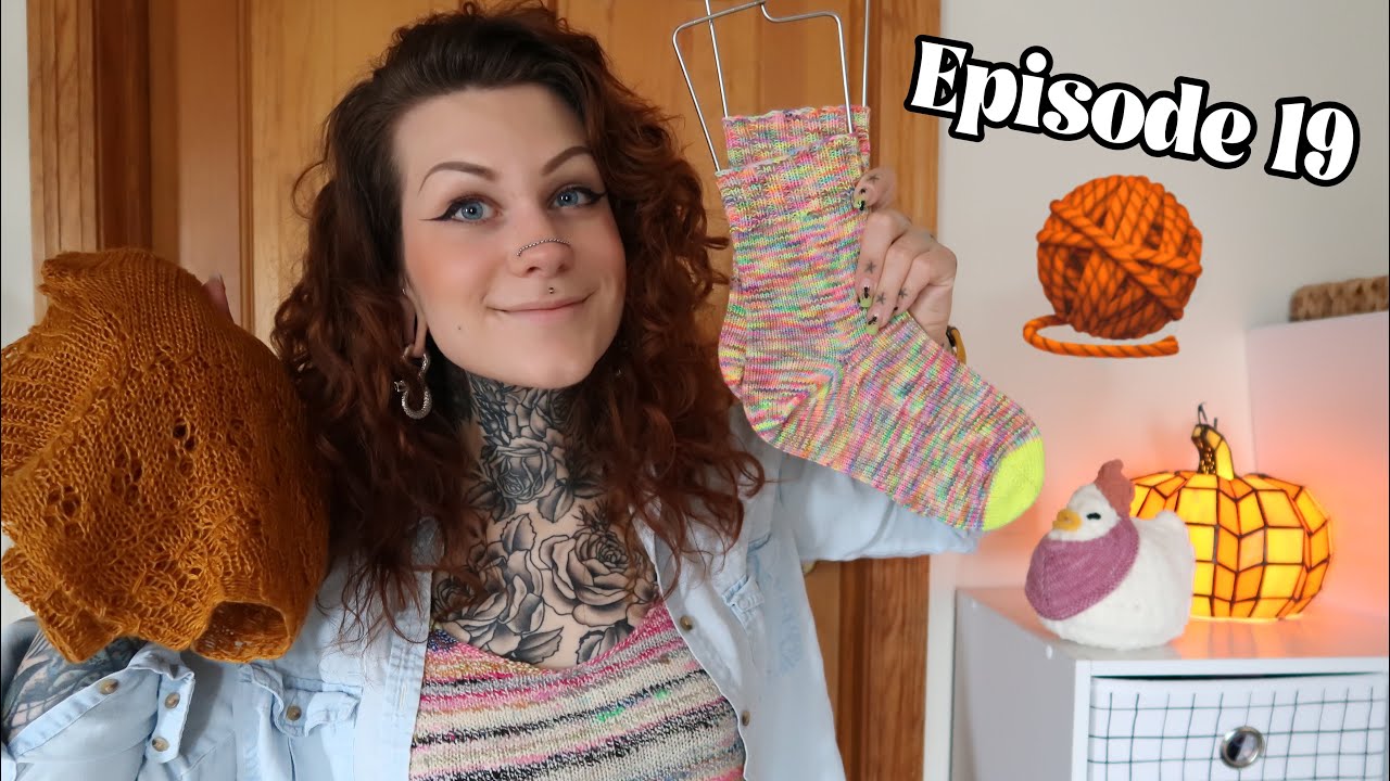 Lochknits - Episode 19 - Handspun As Friends Tank, Finished Ranunculus, A New Steeking WIP