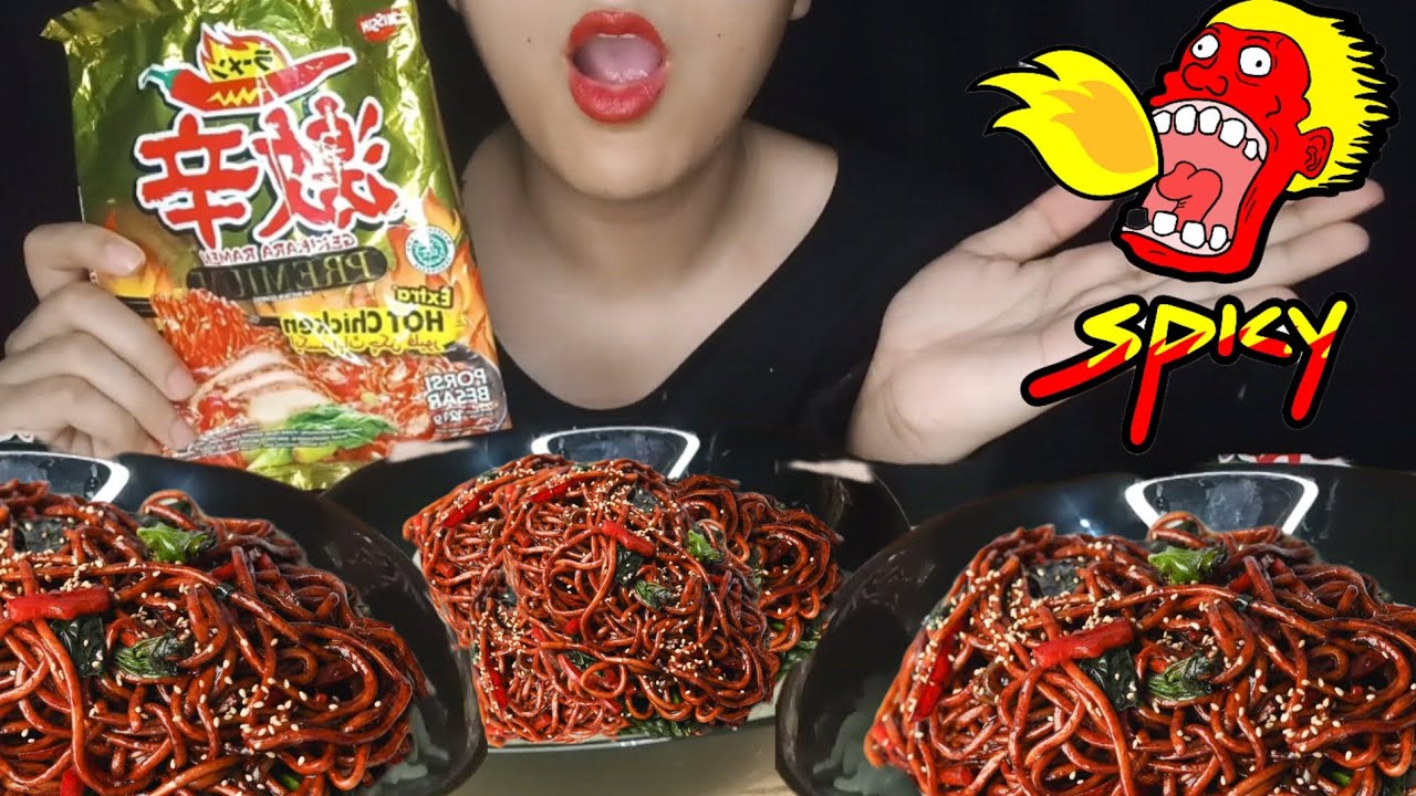 Eng Sub) 2x Spicy Noodles Challenge |Hiccups Challenge |Mukbang Soul