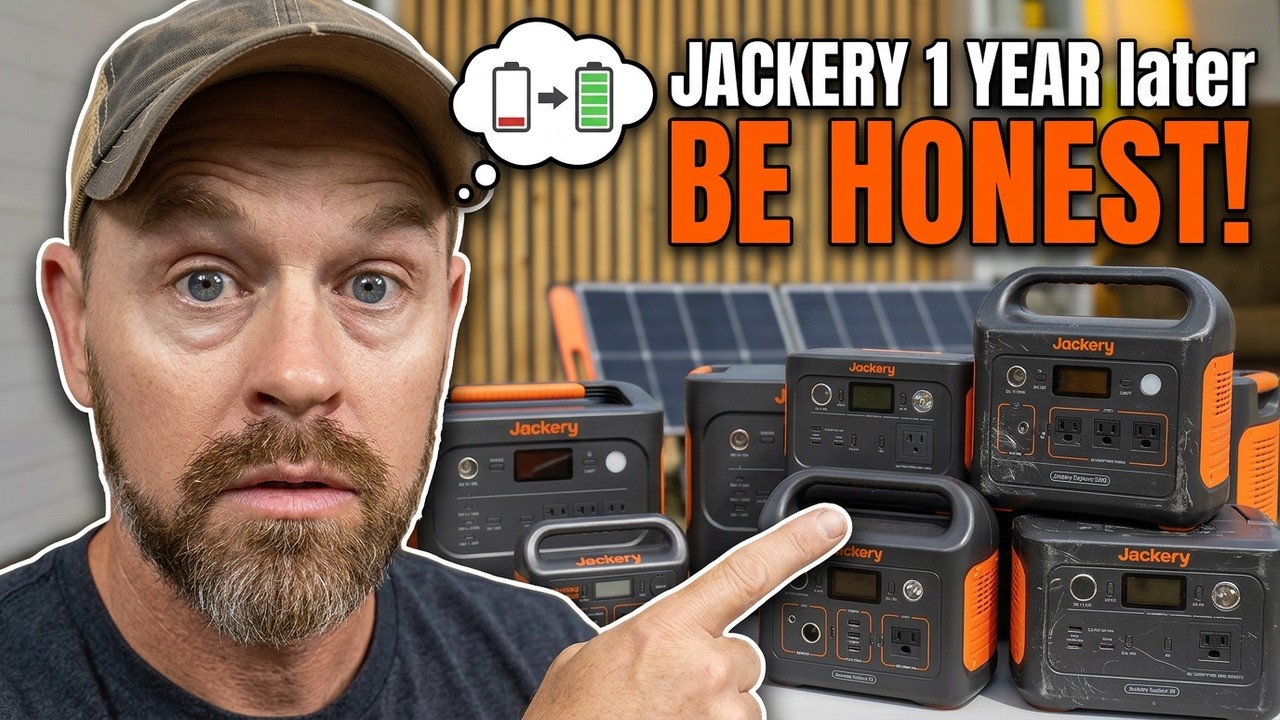 Не покупайте Jackery, пока не увидите это (реальный тест за 1 год)