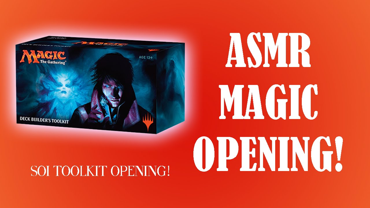 ASMR: MTG SOI Deckbuilder's Toolkit EPIC Unboxing (Soft Speaking, Crinkling)