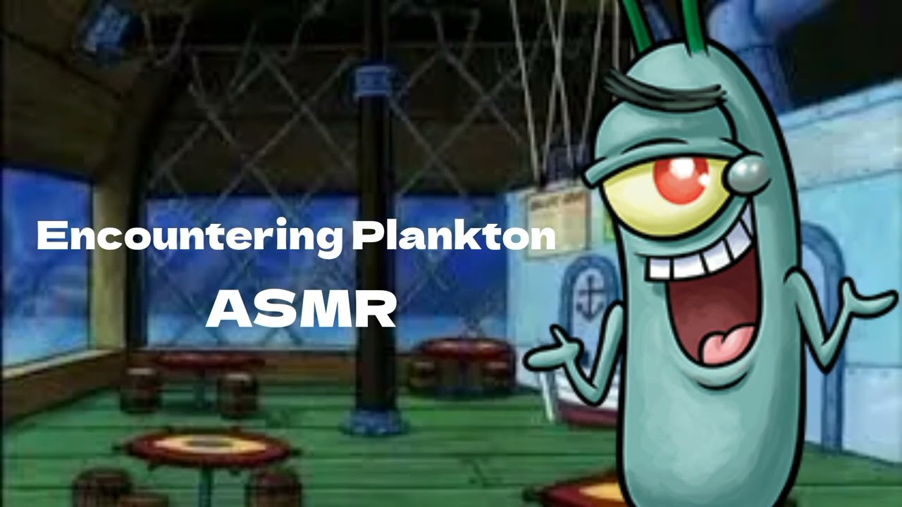 Encountering Plankton At The Krusty Krab At Night SpongeBob ASMR