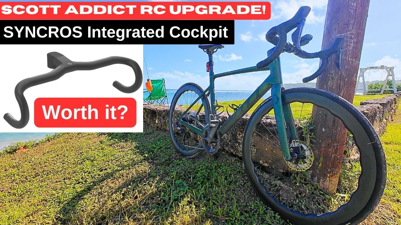 Обзор интегрированного руля и выноса Scott Addict RC Syncros