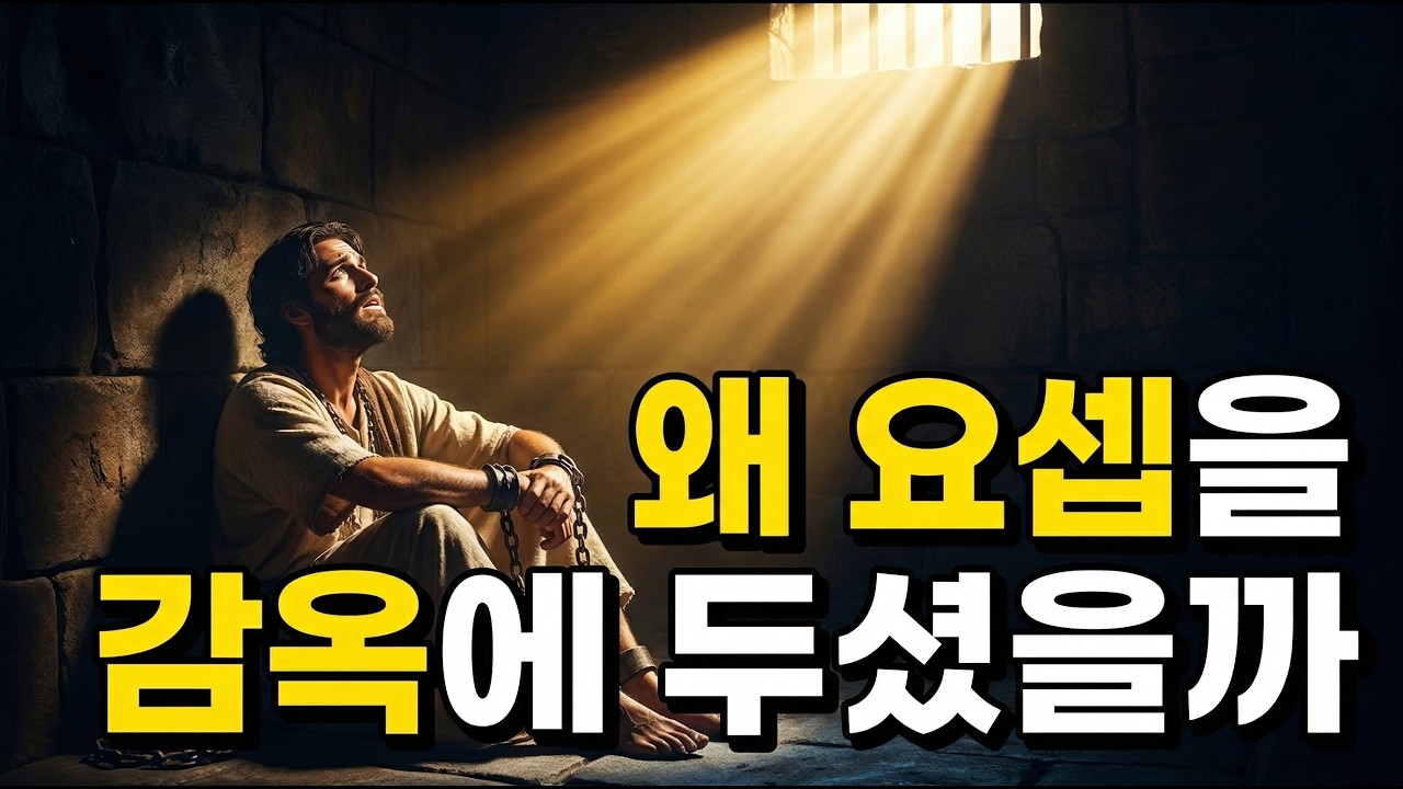 하나님은 왜 요셉을 감옥에 두셨을까? 버려진 13년 속 하나님의 계획