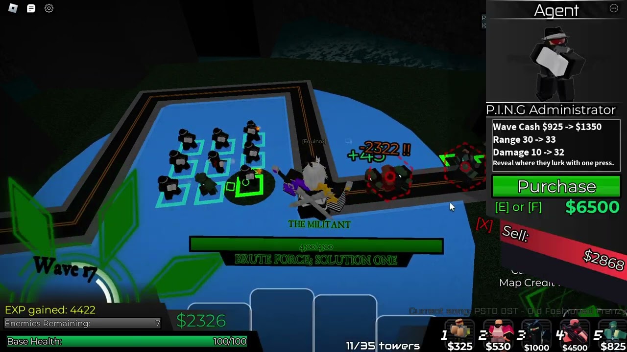 the executive showcase! | Paradigm-Shift Tower Defense