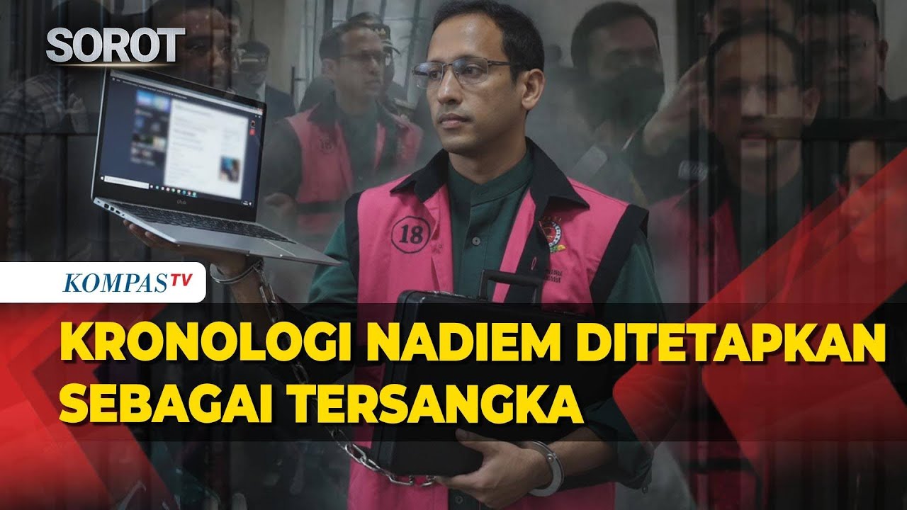 Kronologi Nadiem Makarim Jadi Tersangka Kasus Pengadaan Laptop Chromebook Kemendikbudristek