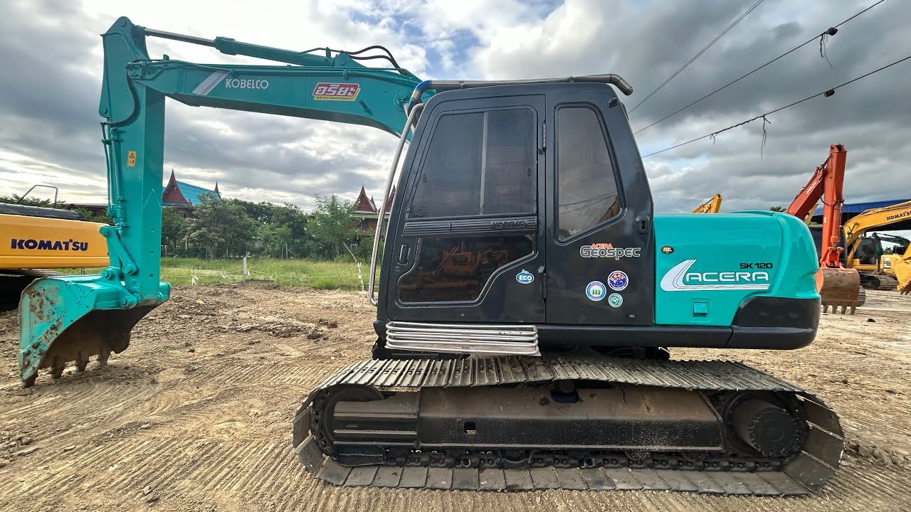 ขาย SK120-5มาทไฟสุเปอร ไฟฟ้าครบ ระบบดีมาก เครื่องปั้มแห้ง 580000บาท เล่มทะเบียน 0623388688