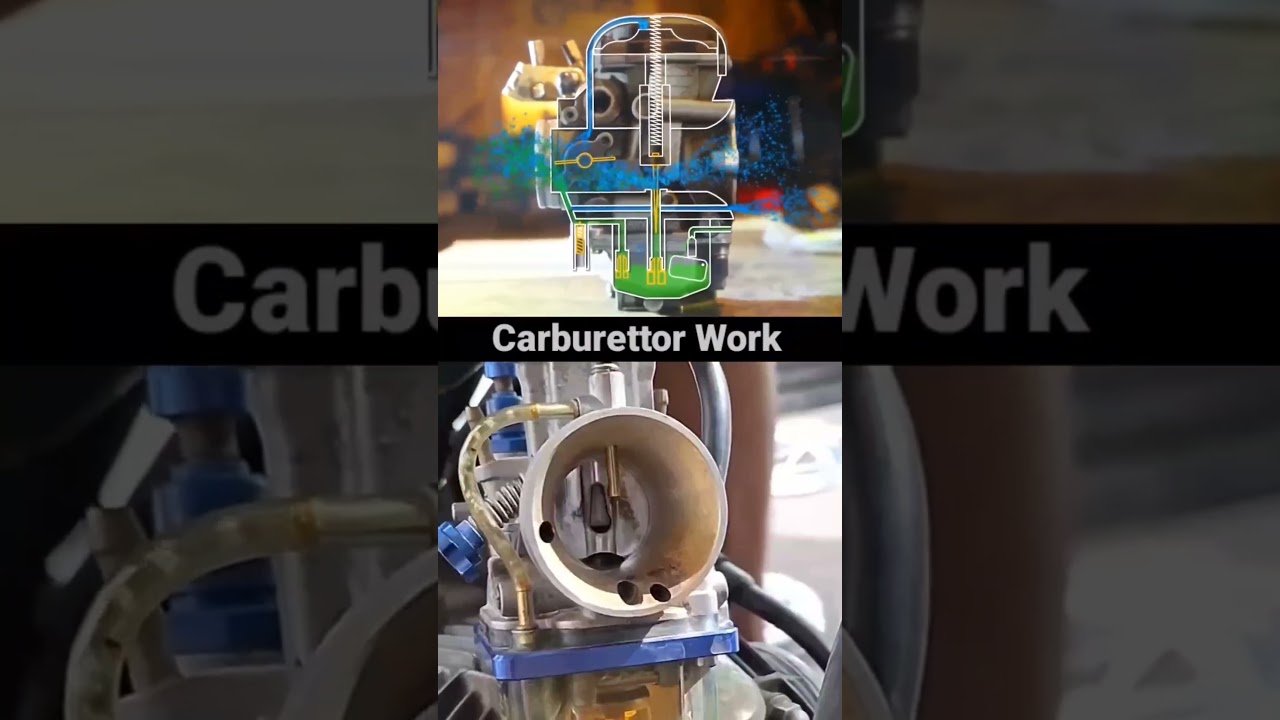 simple carburettor Working principle #machine #automobile #technology #aircraft #automotive #bike