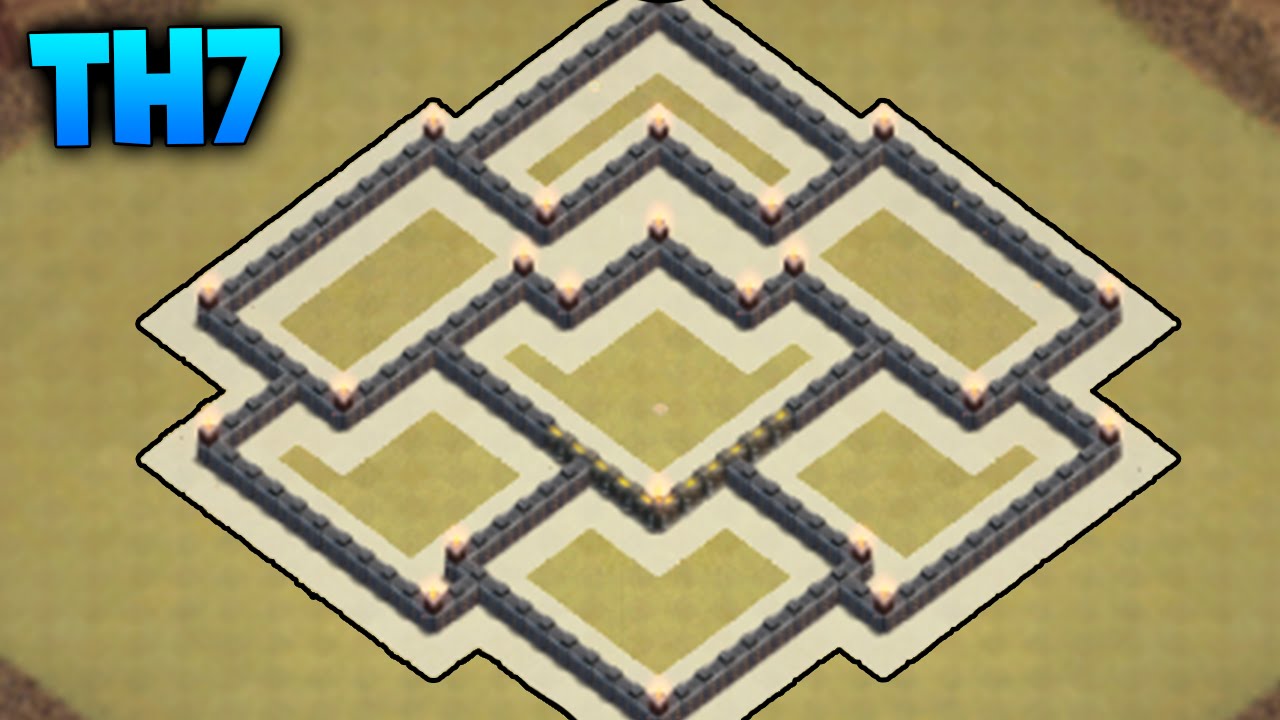 Aldea Guerra ANTI 3 ESTRELLAS | TH7 | Ayuntamiento 7 | Diseño de Aldeas | 2016 | byGenesys