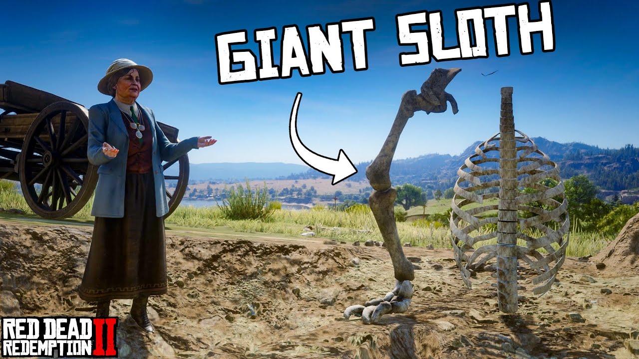 Dinosaur Bones Don't Belong to Dinosaurs (Red Dead Redemption 2)
