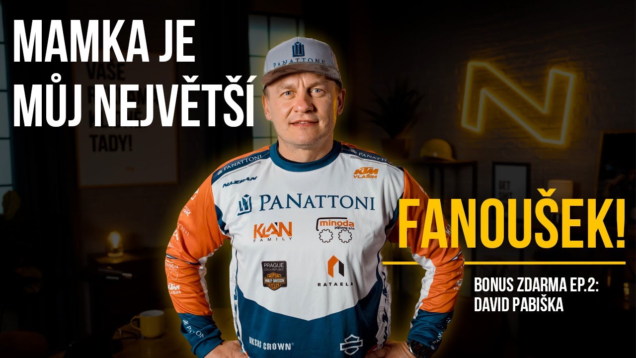 BONUS ZDARMA - DAVID PABIŠKA: Nutná je chuť absolvovat to, co člověka vyvede z komfortní zóny