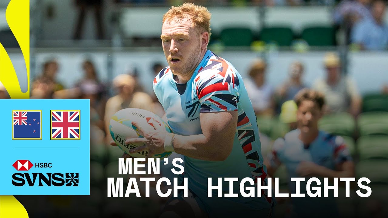 Major UPSET in Perth 🤯 | New Zealand v Great Britain | HSBC SVNS Perth 2026 | Match Highlights