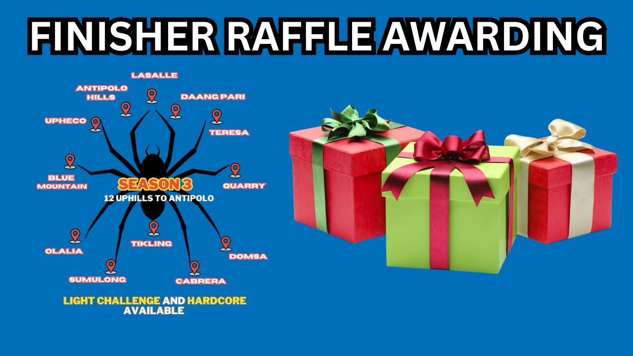 Spider Route Season 3 : Raffle Awarding