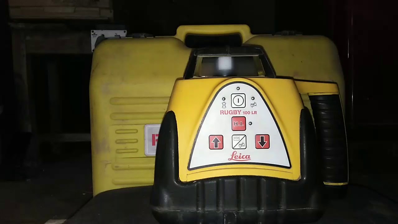 Laser land leveling computerised method