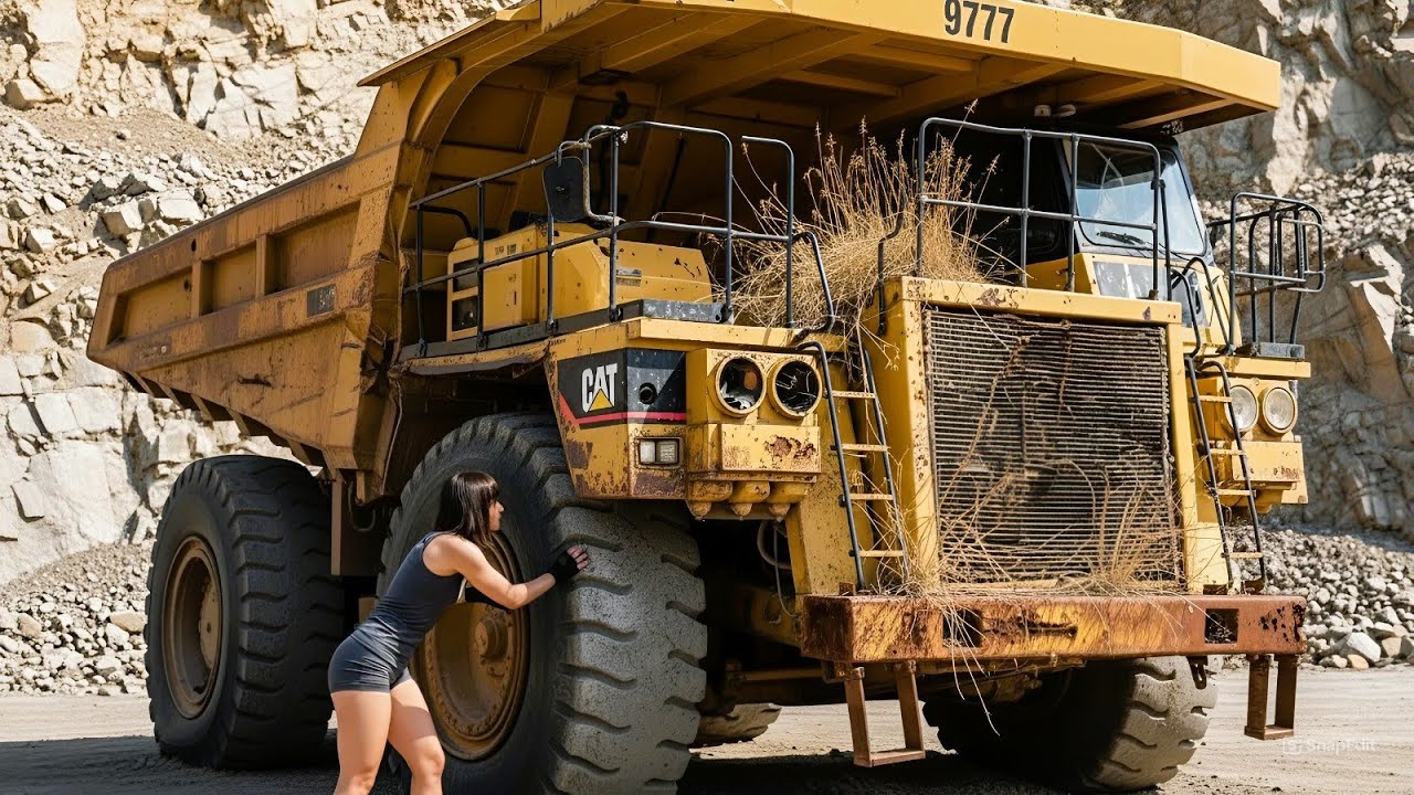 ASMR Car Restoration | Abandoned Rusted Mining Truck Full Rebuild
