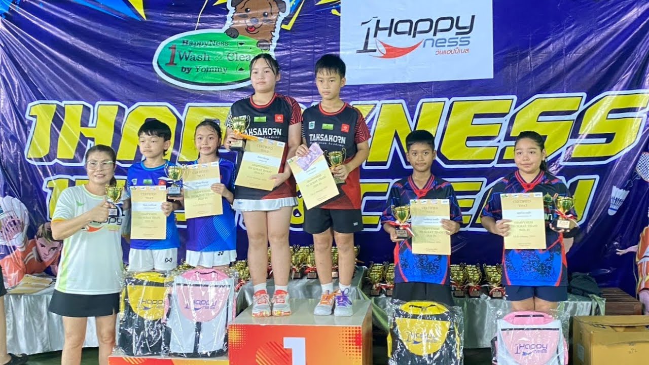 คู่ผสม 10 ปี พอล+แพร VS ฮะสูง+นาวา 1happyness Suratthani 15 ก.พ.2569