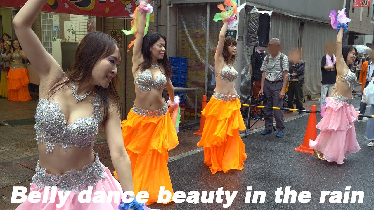 雨の中のベリーダンス・ビューティー vol.3（未公開映像）Belly dance beauty in the rain (Unreleased footage)