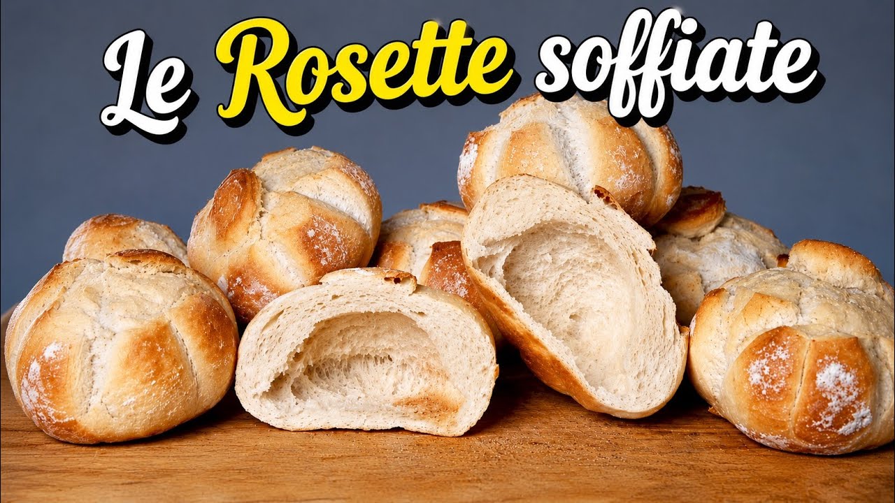 Rosette soffiate fatte in casa ricetta
