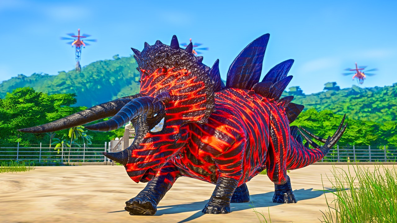 Marvel Dinosaurs Unleashed! Spider-Man Stegoceratops vs Iron Man I-REX & Venom Spinosaurus JWE 💥