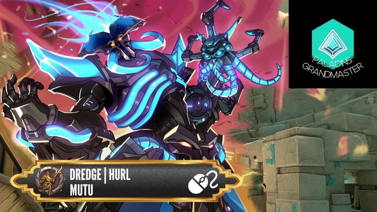 Mutu 236k Damage Dredge : Pro DPS at work (Mutu) Paladins Grandmaster