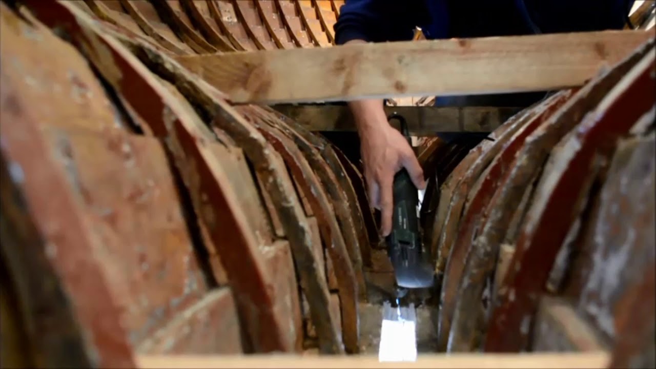 Folkeboot SAGA - Die alte Kielbohle