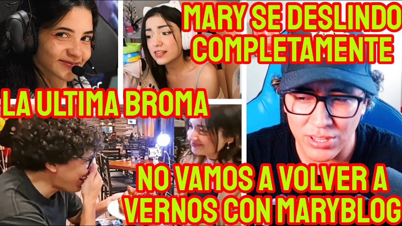 ANTHONY HABLA DE MARY PORQUE SE DESLINDO DE TODO Y SE DESPIDE, LE ESCRIBE A JUGADORA PRO + COMUNIDAD