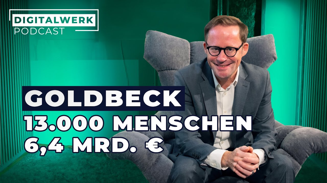GOLDBECK: Co-CEO Jan-Hendrik Goldbeck über Mut, Resilienz & Unternehmertum im Milliarden-Baukonzern!