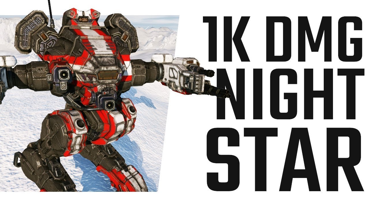 1k DMG Nightstar! RAC2 + UAC5 Dakka-Build - Mechwarrior Online The Daily Dose #750