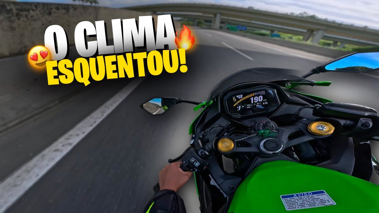 ACELEREI A ZX4R NA ANHANGUERA ATÉ O FRUTAS RONDON 🔥