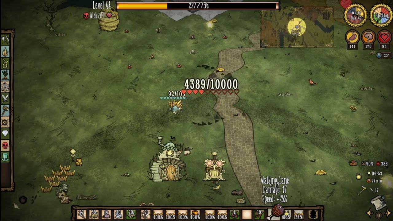 Don't starve Przetrwanie z Krababcią! a potem może coś innego ;d LIVE!