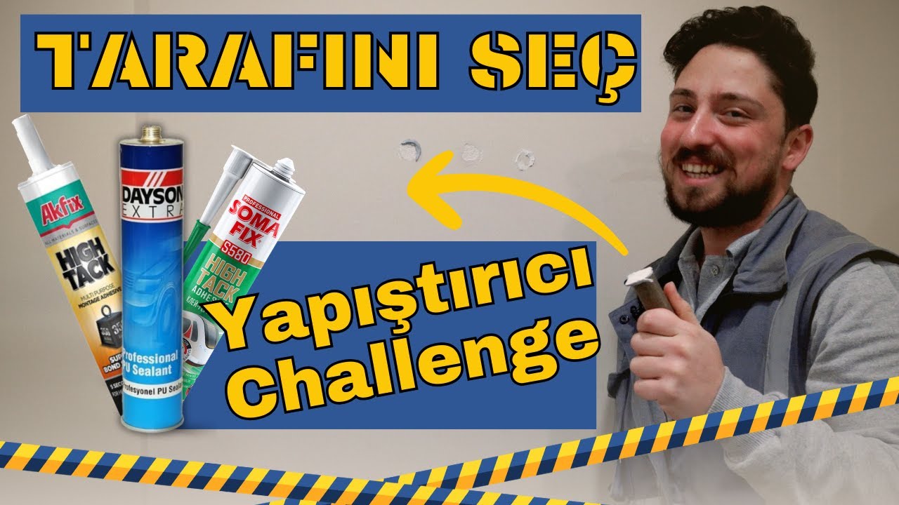 HANGİ YAPIŞTIRICI NE ZAMAN KURUDU? KAÇ KİLO TAŞIDI? (Dayson, Akfix, Soma Fix)