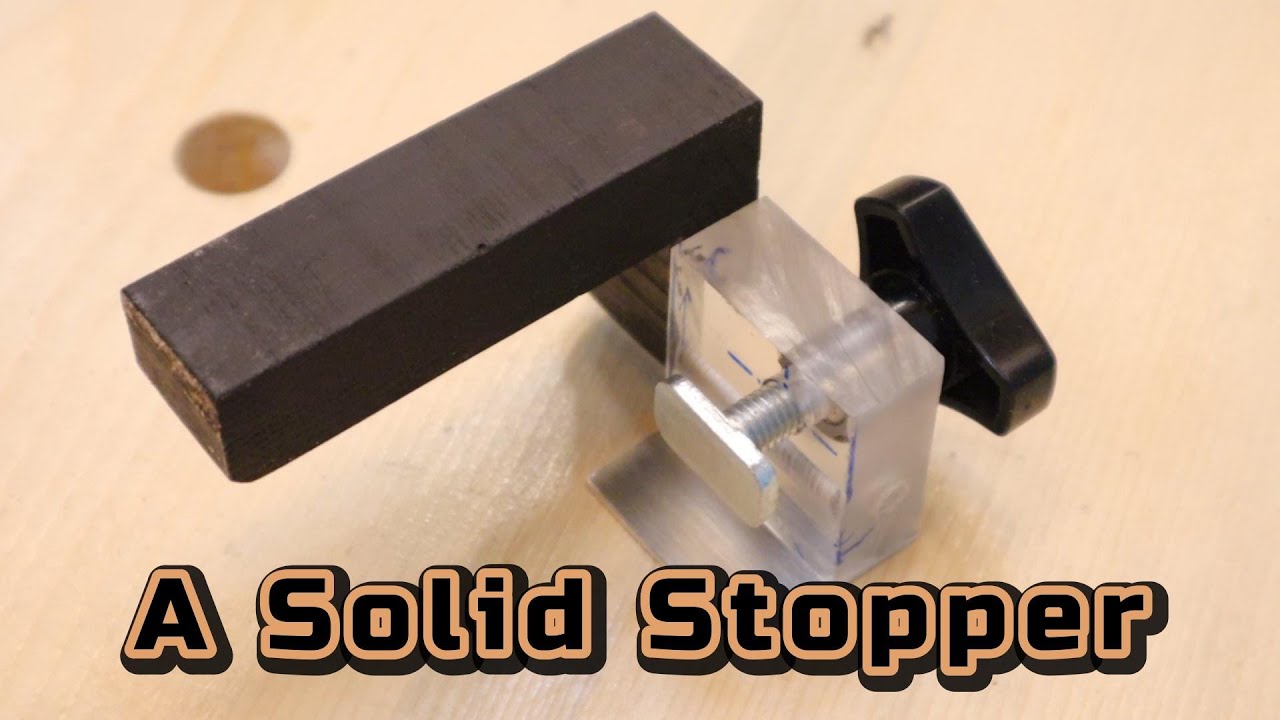 DIY a T -Track Stop | Miter Saw | Fence Flip Stop | Accurate Length Limit | Calgary