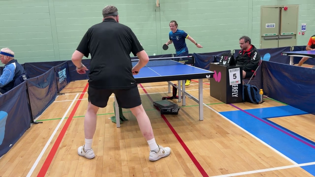 Rory Scott Vs Andrew Braithwaite VETTS North Western Masters Preston 14/03/26 Over 40s Men’s Singles