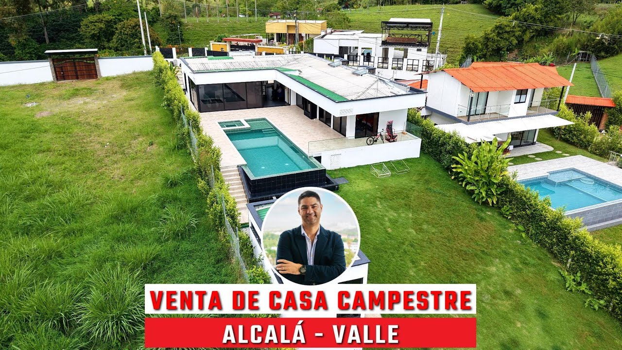VENTA DE CASA CAMPESTRE EN ALCALÁ, VALLE, COLOMBIA