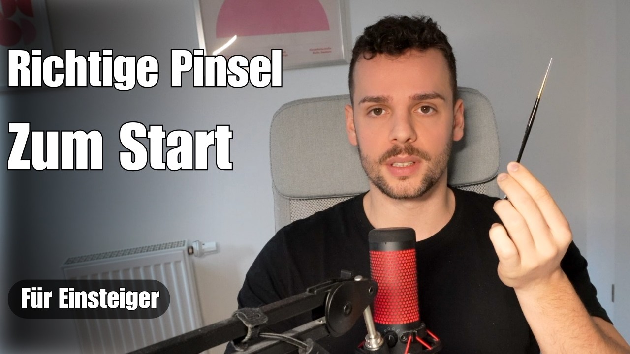 Welche Pinsel brauchst du wirklich? Anfänger-Guide (Echthaar vs Synthetik)