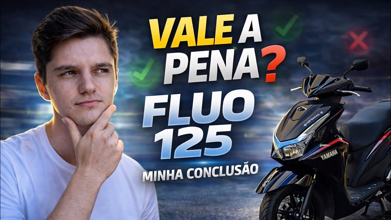 YAMAHA FLUO 125cv VALE A PENA? 