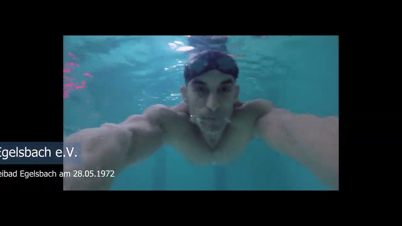 Impressionen zur Eröffnung des Freibad #Egelsbach am 28.05.1972.