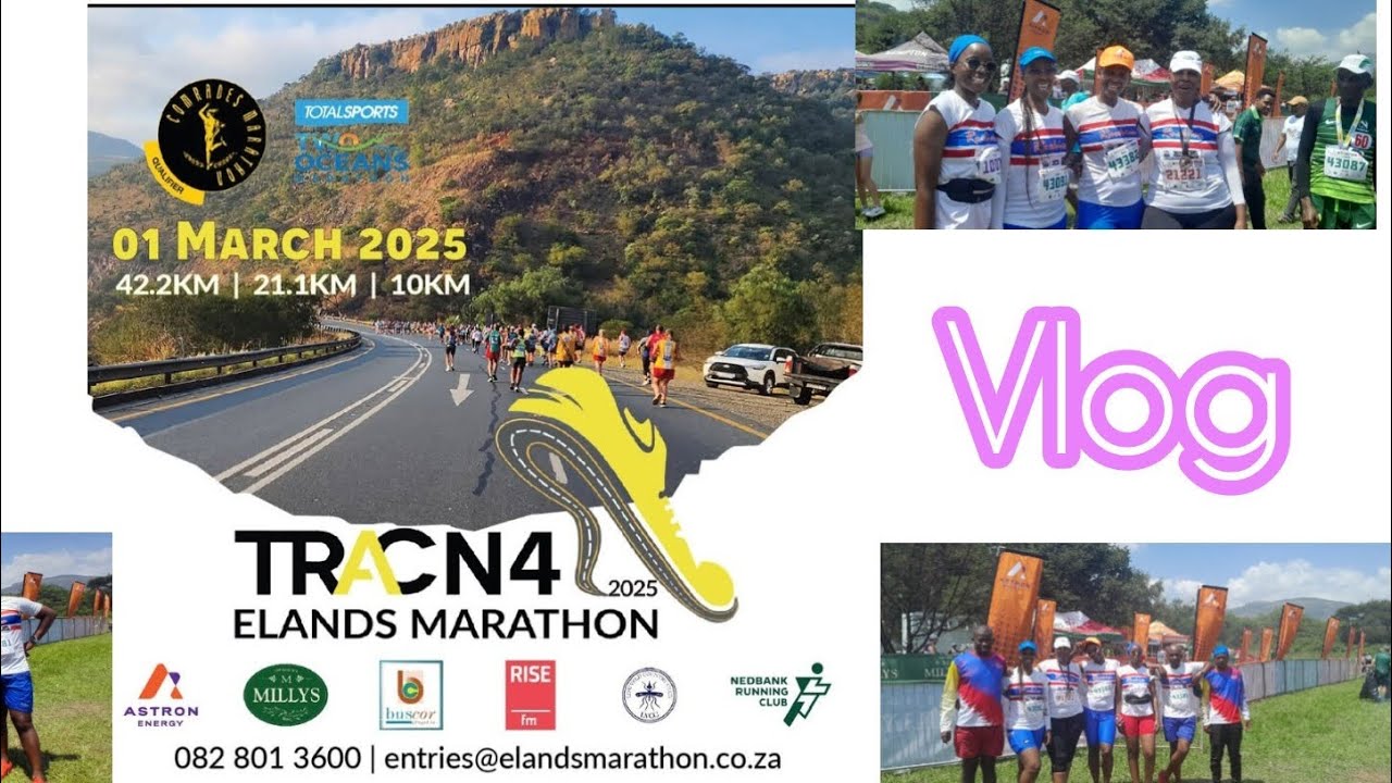 ELANDS MARATHON 2025 : it was one for the books🏃‍♂️👌#marathon #running