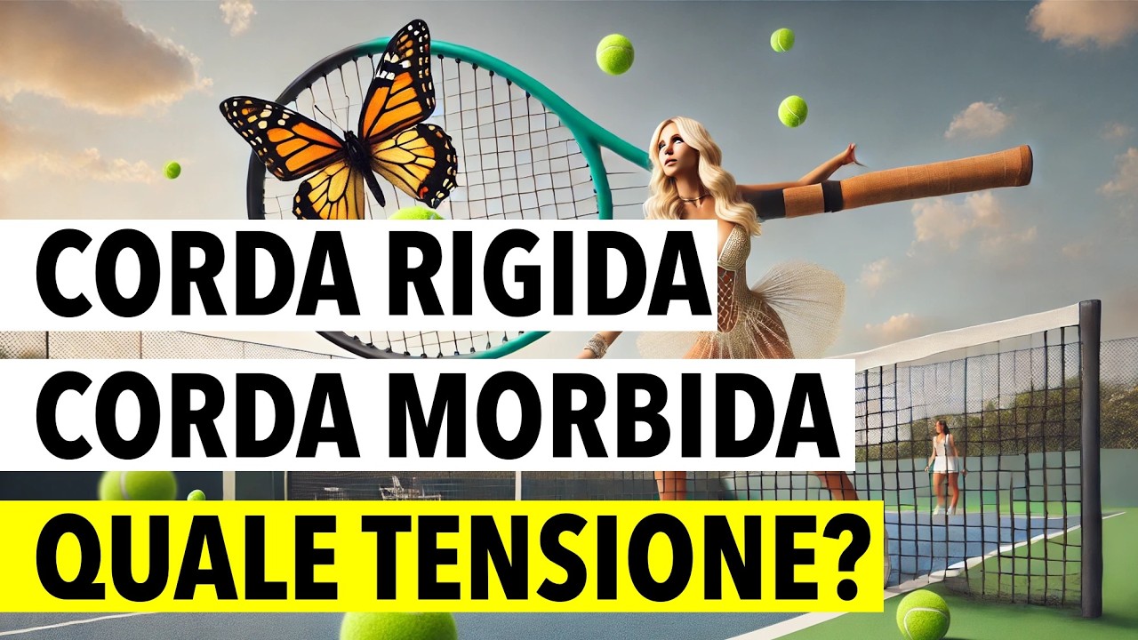 Corda MORBIDA o RIGIDA❓ Come cambiano i comportamenti delle incordature variando la TENSIONE ⁉️