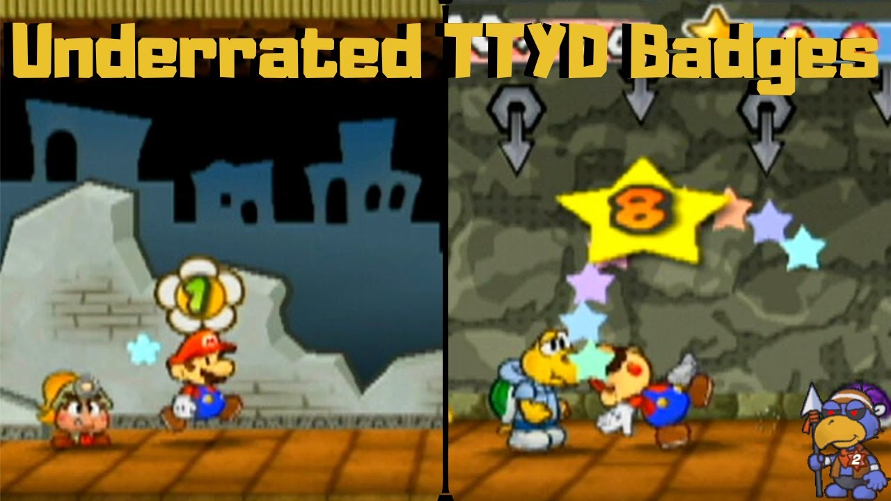 Five Underrated Badges in Paper Mario: TTYD