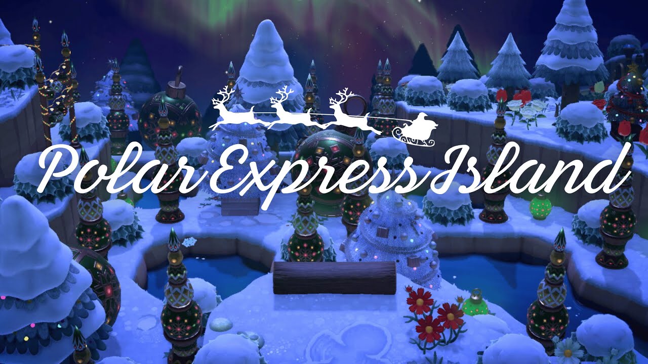 Polar Express Wonderland 🚂🎁 | Animal Crossing New Horizons 🍃