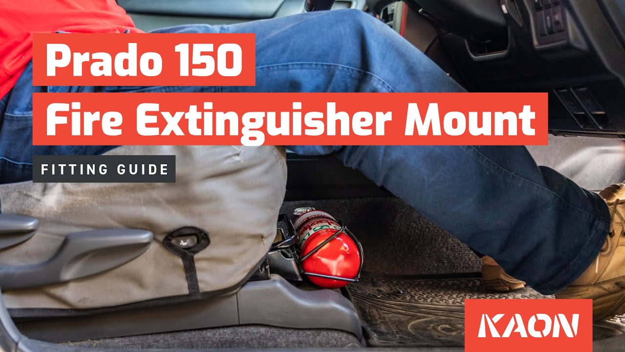 Is this the best spot to mount a Fire Extinguisher in the Prado 150?