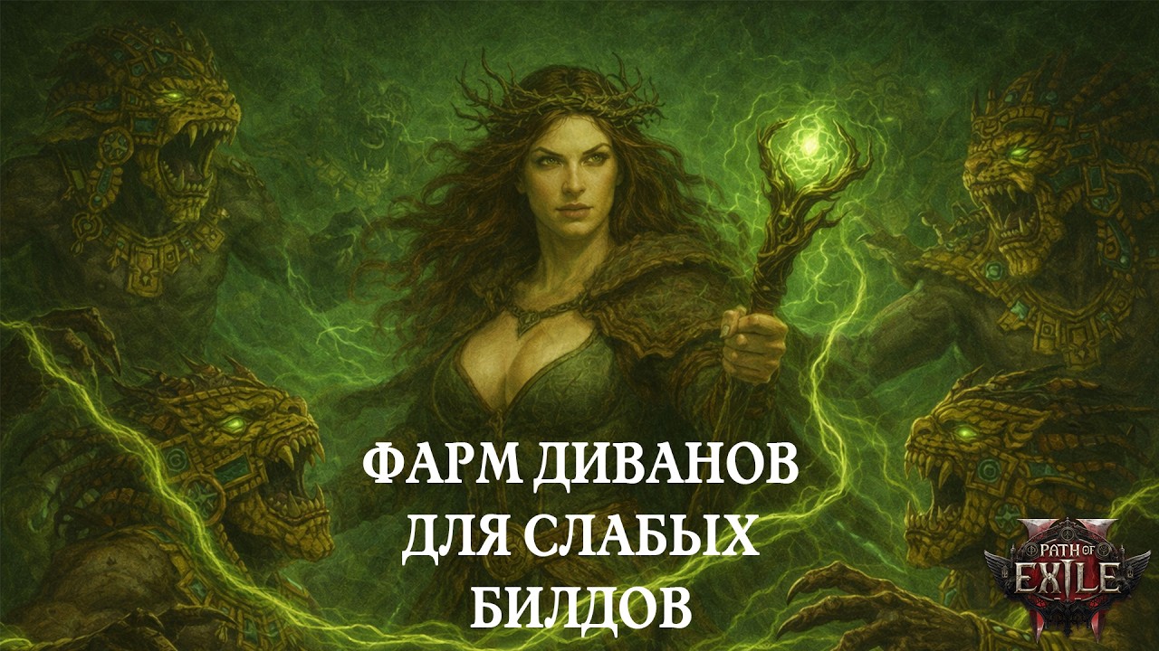 POE2 фарм диванов для слабых билдов